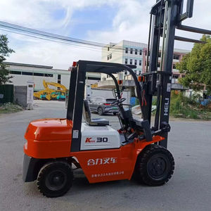 Heli 30 mini chariot élévateur original 3 tonnes petit chariot élévateur d'occasion bon état CPCD moteur d'origine noyau de moteur pas cher vente Chine - Product Image 1
