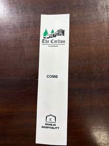 Bolsa de Papel Kraft Desechable, Ecológica, Biodegradable y Cómoda para Peine, con Beneficios Hidratantes y Humectantes para Artículos de Aseo de Hotel - Product Image 3