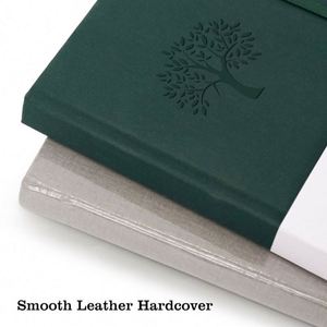 Custom Logo Printed Promotional Business Gifts PU Leather/Simple Fabric Notebooks A6 Students Hardcover A5 Saddle Stitching - Product Image 3
