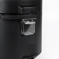 Cuisinière électrique à pression intelligente 14-en-1 en acier inoxydable avec double pot antiadhésif, écran LED, appareil de cuisine multifonction