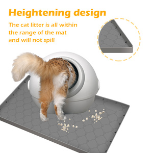 <span class=keywords><strong>Tapis</strong></span> de litière en silicone imperméable <span class=keywords><strong>XXL</strong></span> pour chat Extra Large Kitty avec impression de dessin animé <span class=keywords><strong>Tapis</strong></span> de litière pour animaux de compagnie - Product Image 2