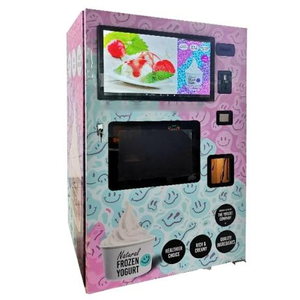 Sistema de tarjetas BRENU NAYAX, Robot automático para monedas, tarjeta de efectivo, máquina expendedora de helados de servicio suave para Centro Comercial - Product Image 1