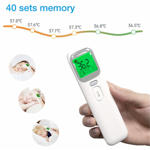 Nhiệt Kế Hồng Ngoại Kỹ Thuật Số Không Tiếp Xúc Với Nhiệt Kế CE ISO Phê Duyệt Y Tế Termometro Kỹ Thuật Số Hồng Ngoại Trán Tai Nhiệt Kế Kỹ Thuật Số - Product Image 6