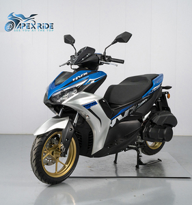 Scooter sportif APEXRIDE haute performance NVX 180cc essence Moto8.5kW 14 pouces Frein à disque avant et arrière Tableau de bord numérique Réservoir de 10L - Product Image 3