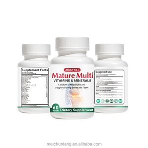 Compresse Multivitaminiche Personalizzate OEM/ODM per Adulti 50+ Integratore Multiminerali che Supporta la Memoria negli Anziani - Product Image 4