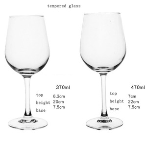 SAUVIGNON Blanc cổ điển Tempered tay thổi rượu thủy tinh với công suất lớn - Product Image 4