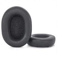 Coussinets d'oreille de remplacement en cuir protéiné pour Sony WH-1000XM5 XM5, coussinets en mousse à mémoire de forme, accessoires pour écouteurs sans fil