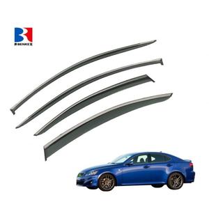 Déflecteur d'injection PC pour LEXUS IS200 2006-2018, visière de fenêtre de porte de voiture - Product Image 1