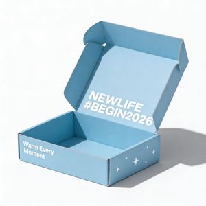 Durable <b>Double</b> Single <b>Wall</b> Corrugated UV Printed Two Sided Customized Rectangle Mailer <b>Box</b> Cardboard Recycled Materials Shipping - Product Image 6