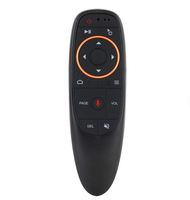 Souris volante intelligente G10S Air Fly Mouse 2.4G sans fil avec commande vocale, télécommande gyroscopique pour Android TV Box, ordinateur portable, PC Windows
