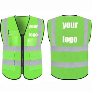 Ming rui Wholesale Construction Reflective Safety Vest high visibility class 3 waterproof security and safety equipment