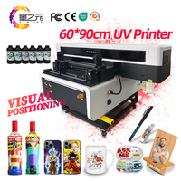 Nouvelle imprimante UV numérique à plat A1 Vernis Machine volante grand format 6090 Garantie 1 an