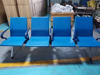 Chaise de salle d'attente commerciale de haute qualité en cuir PU, banc d'aéroport, hôpital, centre commercial, durable, facile à nettoyer
