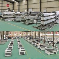 1325 Machine de gravure acrylique 5mm densité conseil coupe portique Type Configuration prend en charge les formats LAS DST DXF pour papier bois