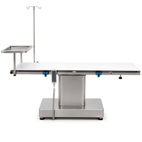 Table d'opération vétérinaire pour clinique vétérinaire XY ACS05, table de chirurgie électrique avec plateau latéral et commande manuelle