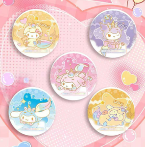 การ์ดสะสมซานริโอสุดน่ารัก คุโรมิ เมโลดี้ คิตตี้ แผ่นรองแก้วเซรามิก ไพ่เกม ของเล่นเด็ก ของขวัญ - Product Image 2