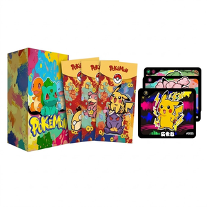 Autocollants PVC couleur pleine gamme DM Pokémon 151 Crystal Box – Adorables autocollants anime pour ordinateur portable, bagages, réfrigérateur – Étanche pour fans - Product Image 1
