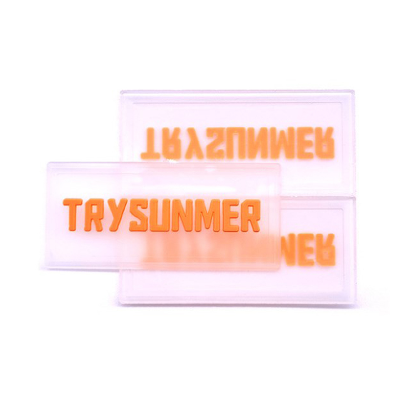 Customize 3D Silicone Patch, Garment Label, Apparel Accessories, Clothing Label Tag, Pvc Patch, Rubber Badge