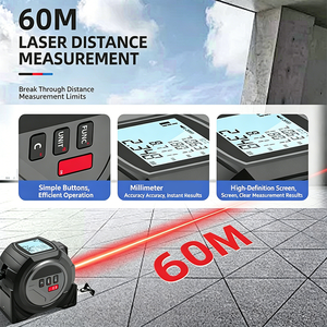 Télémètre laser multifonctionnel 3 en 1, portée 60 m, pour la construction et l'<span class=keywords><strong>immobilier</strong></span> - Product Image 5