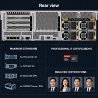Server Lenovo ThinkSystem SR675i V3 Dual AMD EPYC 9535 1.5TB DDR5 8x NVIDIA RTX PRO 6000 Blackwell GPU AI Inferencing HPC 3U