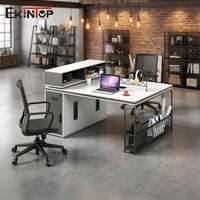Vente directe usine : Mobilier de bureau modulaire, tables de séparation, postes de travail en îlot pour 2, 4, 6 ou 8 personnes