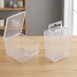 Boîtes et bacs de rangement en plastique Fervi Serie Bivalve 75x60x40mm – Conteneur compact et durable pour une organisation efficace - Product Image 3