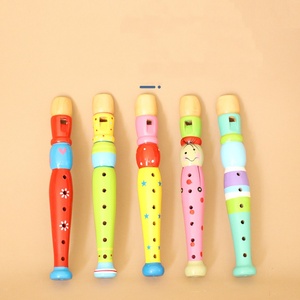 Flauta de Madera de 6 Orificios para Niños, Instrumento Musical de Juguete para Principiantes, Flauta para la Iniciación Musical - Product Image 2
