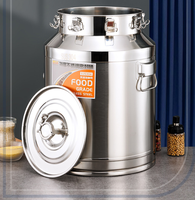 Baril de Fermentation en Acier Inoxydable 304, Tonne à Vin, Fermenteur pour Bière et Vin Rouge, Équipement de Brassage Enzymatique