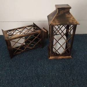 Lanternes solaires de jardin à LED, lampe à bougie suspendue d'extérieur, résistante à l'eau, en plastique, pour patio, cour, terrasse - Product Image 3