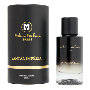 50ml Melina Parfums - Santal Impérial - Extrait de Parfum Unisex, Perfume Amaderado de Sándalo, Fragancia de Lujo de Larga Duración - Product Image 1