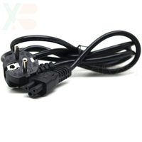 Fuerte 1,2 m/1,5 m VDE American Standard AC Cable de extensión de cable de alimentación UE Reino Unido EE. UU. AU AC Adaptador de computadora portátil Reemplazo para computadora IEC