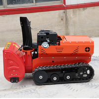 Masenter-Souffleur à neige télécommandé à démarrage électrique personnalisé Mini Robot souffleuse à neige RC avec accessoires de chasse-neige
