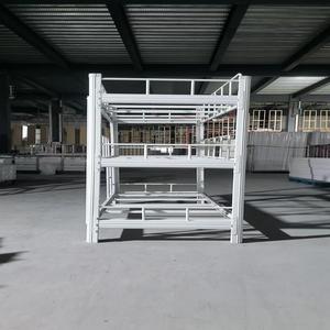 Wholesale Bedroom Furniture Modern <b>Kids</b> <b>Bed</b> Steel Hostel <b>Triple</b> <b>Bunk</b> <b>Bed</b> - Product Image 5