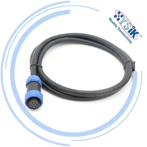 WEIPU SP21 7-polig Schwarz Blau Netz kabelst ecker SP2110 Aviation Automotive Stecker Buchse