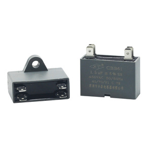 Condensador de Arranque para Aire Acondicionado Cbb61 1.5uf 450v para Ventilador Exterior de Uso Doméstico - Product Image 1