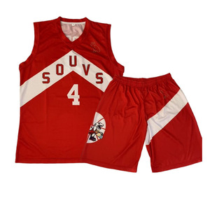 Jersey tim latihan basket, Jersey tim latihan basket untuk anak laki-laki dan perempuan, desain ungu ukuran bayi 4T Harga Murah kustom - Product Image 1