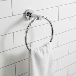 Ensemble d'accessoires de salle de bain pour hôtel en acier inoxydable, quincaillerie sanitaire pour la maison avec finition chromée, comprend un <span class=keywords><strong>porte</strong></span>-serviettes et une étagère à serviettes - Product Image 3