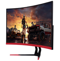 Layar Superlebar 24 27 Inci 144Hz Pc Monitor Komputer Gaming Led Melengkung