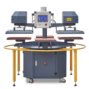 <span class=keywords><strong>Presse</strong></span> à chaud automatique PLC J 40 60 pour sublimation, transfert numérique, impression de t-shirts, logos, vêtements, textiles 16x24 avec laser - Product Image 3