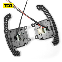 Palancas de Cambio Magnéticas de Fibra de Carbono TDD LED para Chevrolet Corvette C8 2019- Volante