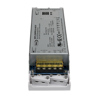 Driver LED Profesional 96W DALI DT8, Input 100-277VAC, Tegangan Konstan 24V, Push Dim untuk Kontrol Pencahayaan Pintar