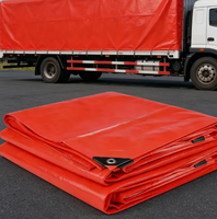 Bâche robuste enduite de PE, imperméable, respirante, tissée, coupe-vent, avec coutures doubles, pour voiture, camion, bateau