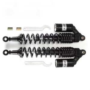 Amortisseur arrière à ressort de 8 mm 400 MM 450 MM 460 MM pour Honda CR250 Yamaha Suzuki <span class=keywords><strong>Kawasaki</strong></span> Quads et VTT - Product Image 1