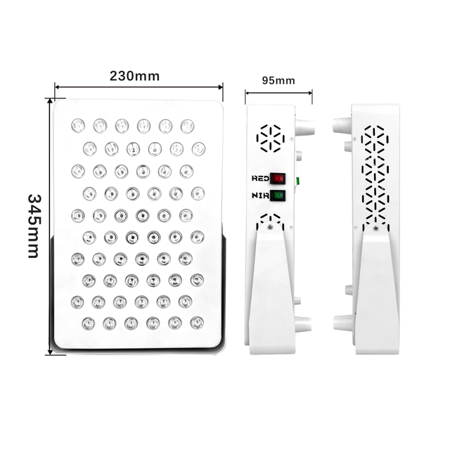High-quality Newest Desktop Come with On-off Manual Control 5 Wavelengths Home Use Portable Red Light Therapy Panel Light