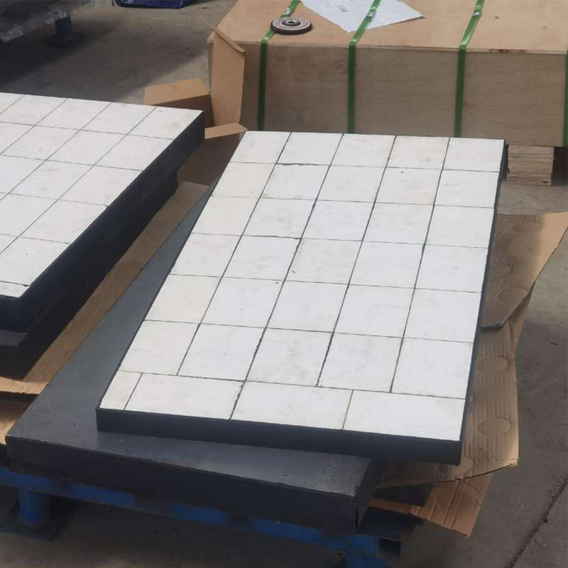 Rubber Ceramic Composite 95 Alumina Anti