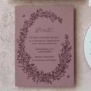 Thiệp cưới cao cấp bán sỉ - Giấy thủ công nổi 3D & thiệp chúc mừng giấy cao cấp - Product Image 5