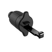 Vente chaude Flexible Rotation Accessoires De Voiture Évent Mobile Support De Téléphone Magnétique pour iPhone 16 15 14 Pro Max Utilisation De Bureau