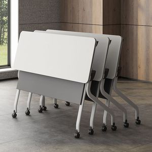 Table de conférence pliante Huayi Furniture 1606 pour usage de bureau avec roulettes - Product Image 4