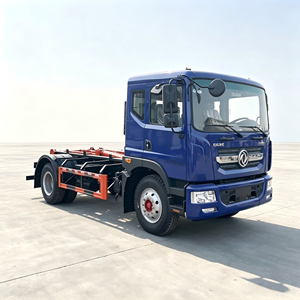 รถบรรทุกขยะติดเครนคุณภาพสูง Dongfeng D9 ขนาด 10-16 ตัน พร้อมถังขยะแบบถอดได้ - Product Image 1