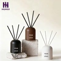 Diffuseur de parfum à bâtonnets haut de gamme aux huiles essentielles naturelles pour la maison, l'hôtel, le bureau – Ensemble diffuseur à bâtonnets à base de plantes